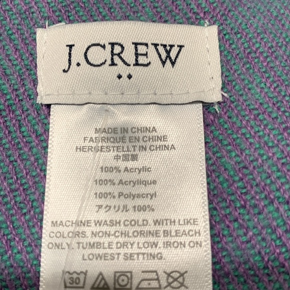 JCrew multi pastel color scarf - Picture 3 of 7